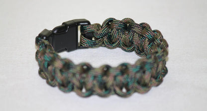 Woodland Camo Para Cord Bracelet