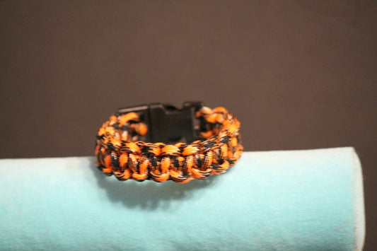 Halloween Zigzag Paracord Bracelet