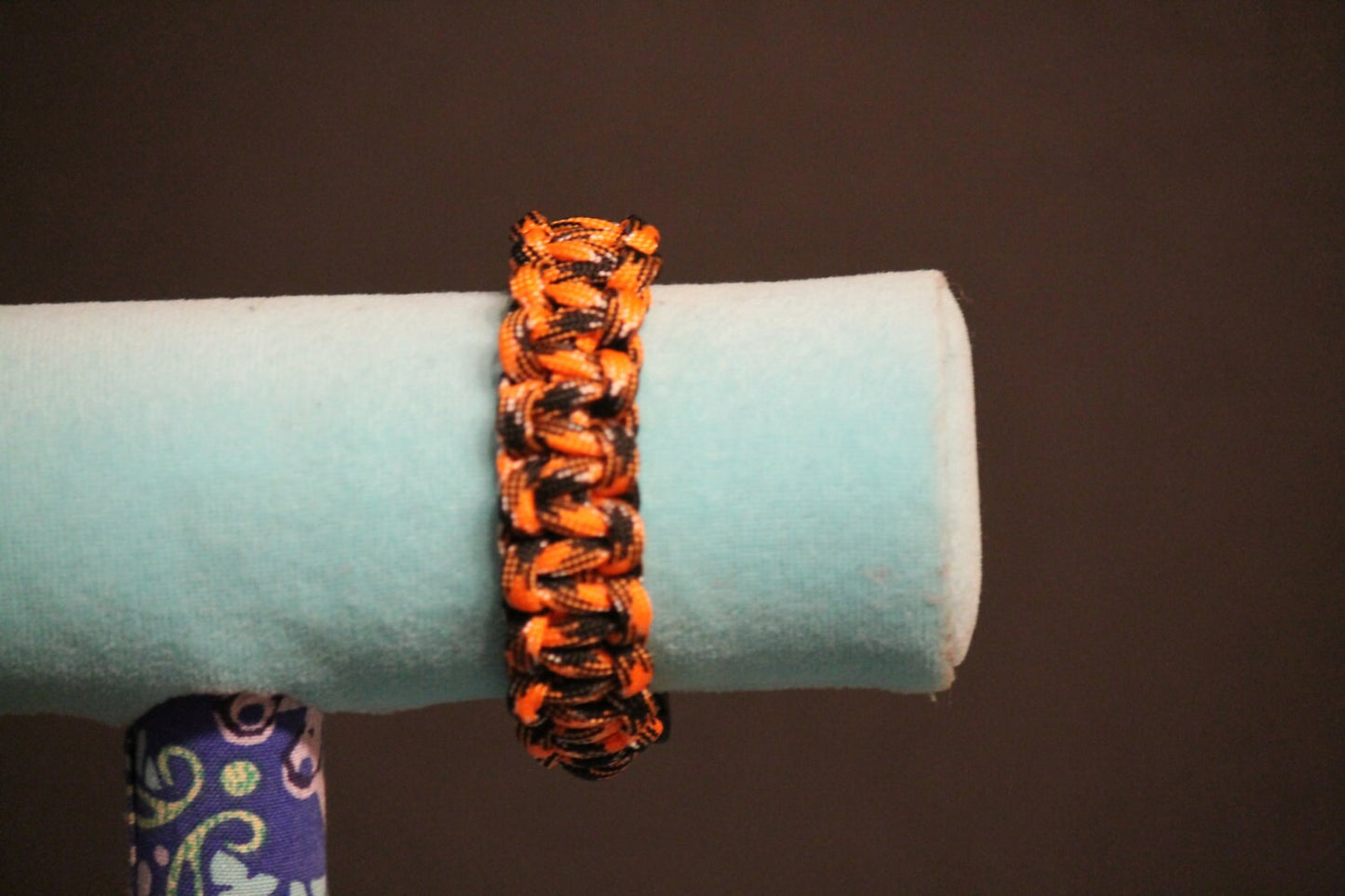 Halloween Zigzag Paracord Bracelet